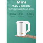 Electronice si Electrocasnice - Electrocasnice bucatarie - Preparare bauturi - Fierbatoare de apa - Fierbator electric Sonifer SF-2058 Capacitate 0,6L - Infinity.ro