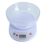 Casa si Gradina - Bucatarie si vesela - Ustensile bucatarie - Ustensile de masurat de bucatarie - Cantar pentru bucatarie , bol inclus , greutate maxima 5 Kg , display LCD , inchidere automata - Infinity.ro