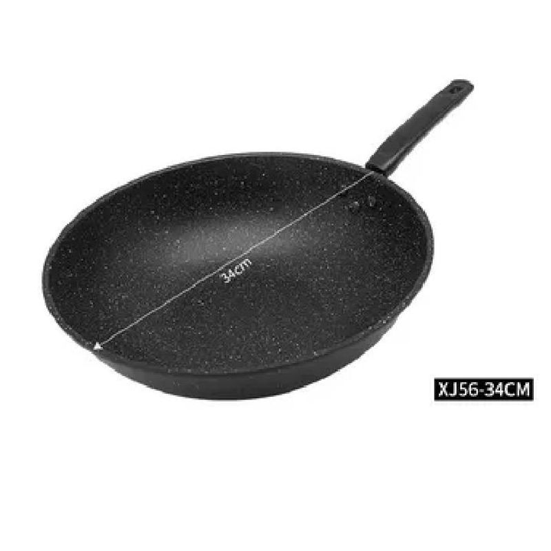 Casa si Gradina - Bucatarie si vesela - Vase pentru gatit - Tigai si seturi - Tigaie wok cu strat de ceramica, 34cm - Infinity.ro