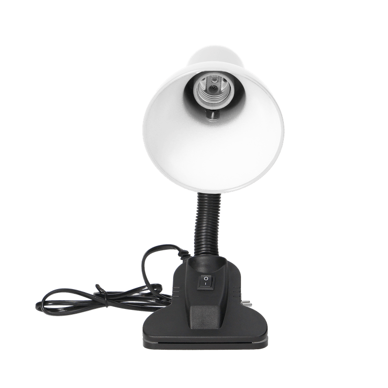 Casa si Gradina - Corpuri si surse de iluminat - Veioze si lampi - Lampi de veghe - Lampa de birou cu clama ,  40W, Alb - Infinity.ro