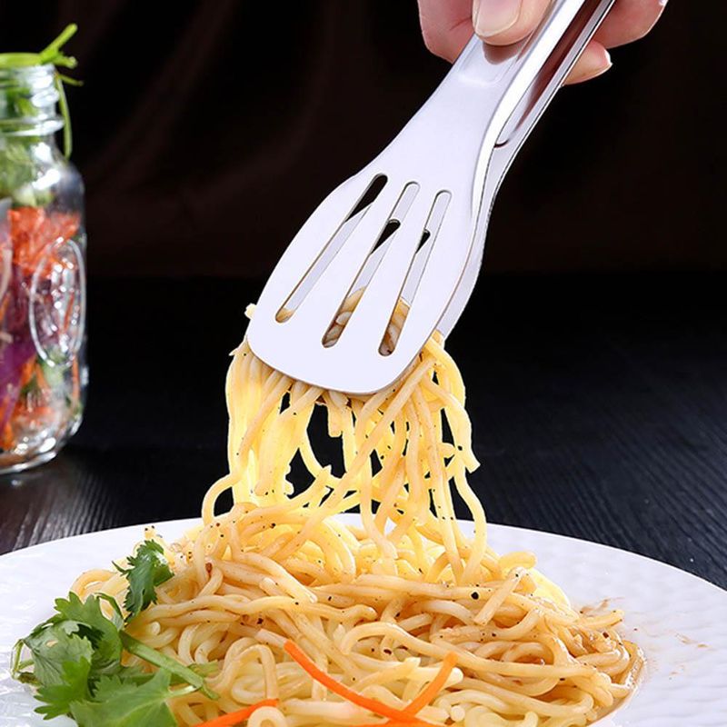 Casa si Gradina - Bucatarie si vesela - Ustensile bucatarie - Polonice, linguri si clesti de bucatarie - Cleste pentru bucatarie din inox, Kitchen Tools - Infinity.ro