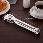 Casa si Gradina - Bucatarie si vesela - Ustensile bucatarie - Polonice, linguri si clesti de bucatarie - Cleste pentru bucatarie din inox, Kitchen Tools - Infinity.ro