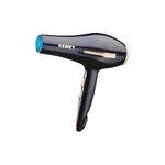 Ingrijire personala si Cosmetice - Aparate & accesorii ingrijire personala - Hair styling - Uscatoare de par - Uscator de par profesional Kemei 3000 W Ionizare, 2 trepte de viteza, 2 temperatura, Concentrator, Negru - Infinity.ro