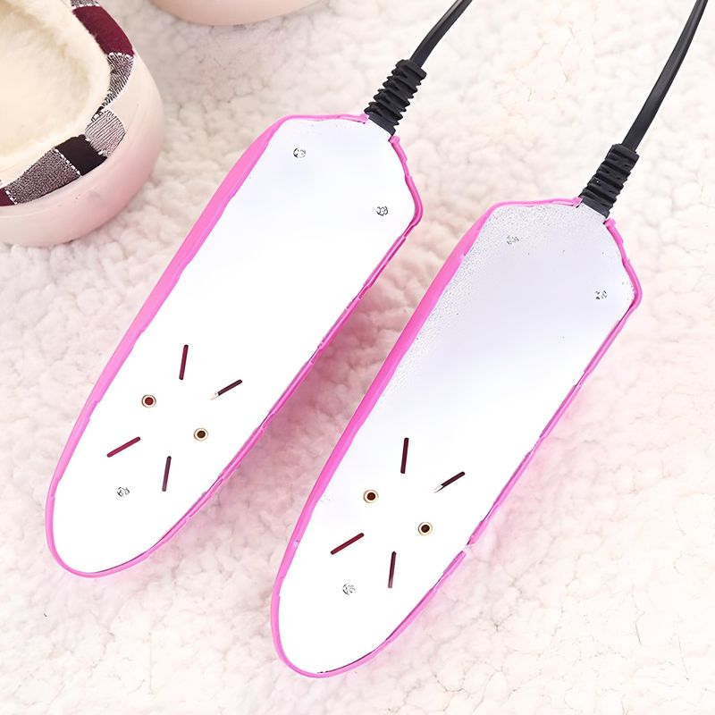 Electronice si Electrocasnice - Masini si uscatoare de rufe - Uscatoare de rufe - Uscator electric pentru pantofi, ProCart, 2 capete, uscare rapida, alimentare retea, roz - Infinity.ro