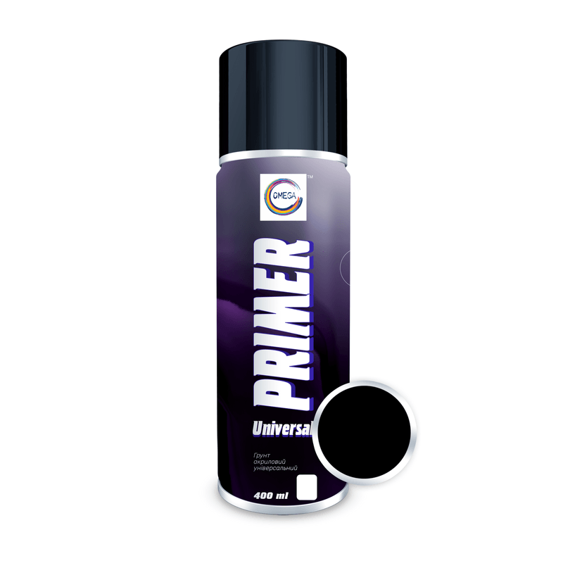 Auto si Moto - Piese auto si accesorii - Caroserie - Vopsele auto si accesorii - Spray vopsea Grund Universal Negru 468, 400 ml - Infinity.ro