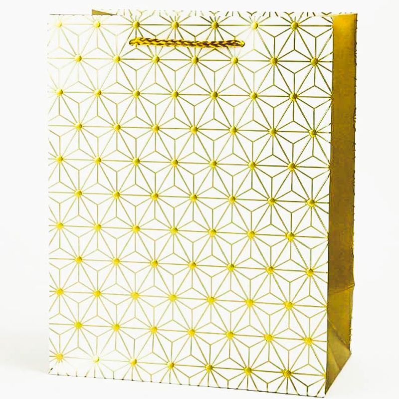 Market - Cadouri - Pungi cadou si accesorii - Set de 12 pungi cadou Omega, 18x23x10cm, romb, mat - Infinity.ro