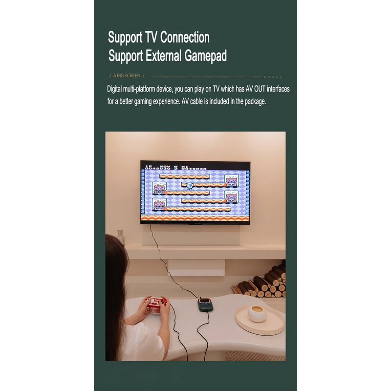 PC, gaming si accesorii - Gaming - Console gaming - Consola portabila 2 in 1 cu 500 de jocuri, Power Bank 10000 mAh cu fire type C si lightning, mov - Infinity.ro