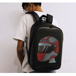 Sport si Outdoor - Articole de voiaj - Rucsacuri - Rucsac Smart cu Display LED, WiFi, Waterproof, Aplicatie Dedicata iOS/Android, Port USB Extern, Negru - Infinity.ro