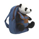 Carti si Birotica - Rechizite - Rucsacuri si genti scolare - Ghiozdan urs panda plus detasabil 21cm - Infinity.ro