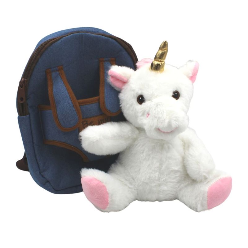 Carti si Birotica - Rechizite - Rucsacuri si genti scolare - Ghiozdan cu unicorn plus detasabil 21cm - Infinity.ro