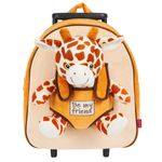 Carti si Birotica - Rechizite - Rucsacuri si genti scolare - Rucsac Troller cu girafa plus detasabila - Infinity.ro