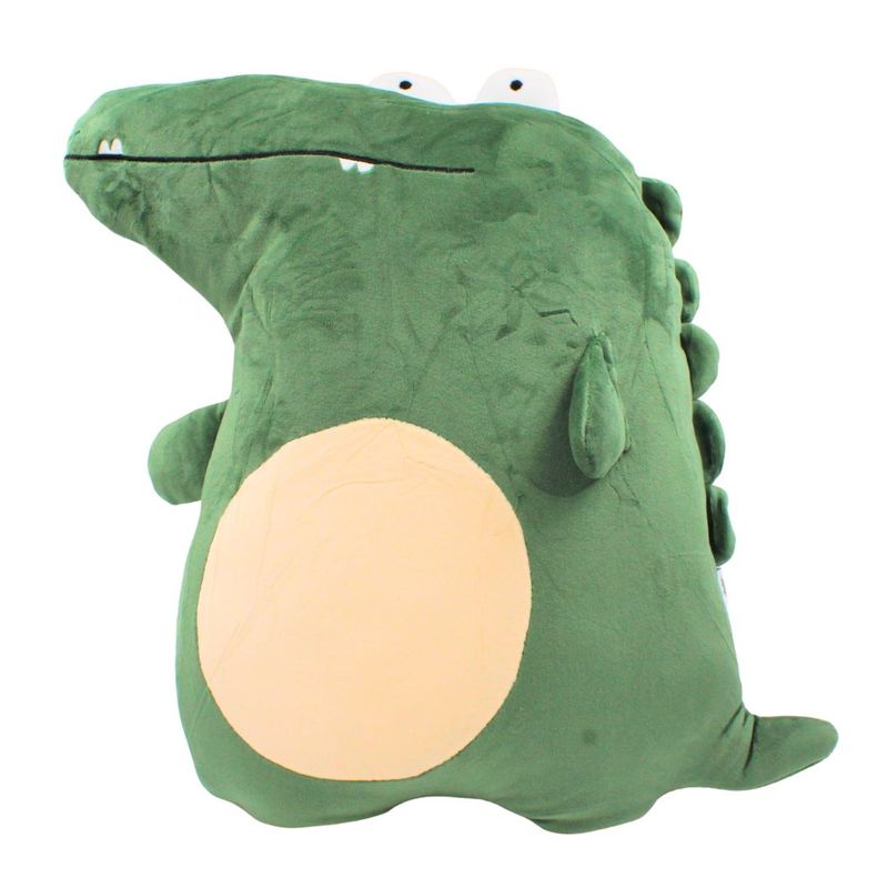 Casa si Gradina - Textile si covoare - Pături și cuverturi - Paturici copii - Perna cu patura interioara de plus Dinozaur - Infinity.ro