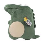 Casa si Gradina - Textile si covoare - Pături și cuverturi - Paturici copii - Perna cu patura interioara de plus Dinozaur - Infinity.ro