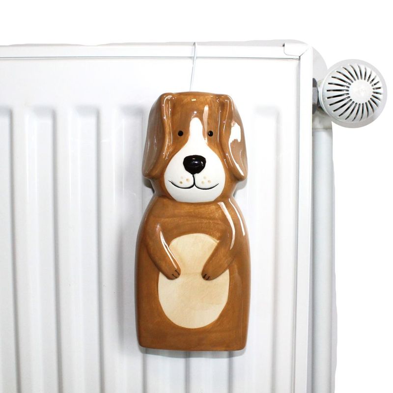 Electronice si Electrocasnice - Climatizare si sisteme de incalzire - Aparate filtrare aer - Umidificatoare - Umidificator calorifer catelusul cuminte cu agatatoare - Infinity.ro