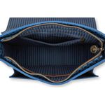 Fashion, accesorii si bijuterii - Femei - Accesorii femei - Genti si rucsacuri femei - Geanta tip postas Kyoto Festival Denim Blue 25x7x20cm - Infinity.ro