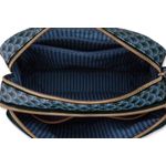 Fashion, accesorii si bijuterii - Femei - Accesorii femei - Genti si rucsacuri femei - Geanta tip postas Medium Kyoto Festival Denim Blue 23.5x18x7.5cm - Infinity.ro