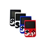 PC, gaming si accesorii - Gaming - Console gaming - Consola de jocuri portabila retro, ecran LCD color de 3 inch, 400 de jocuri incluse, Alb - Infinity.ro