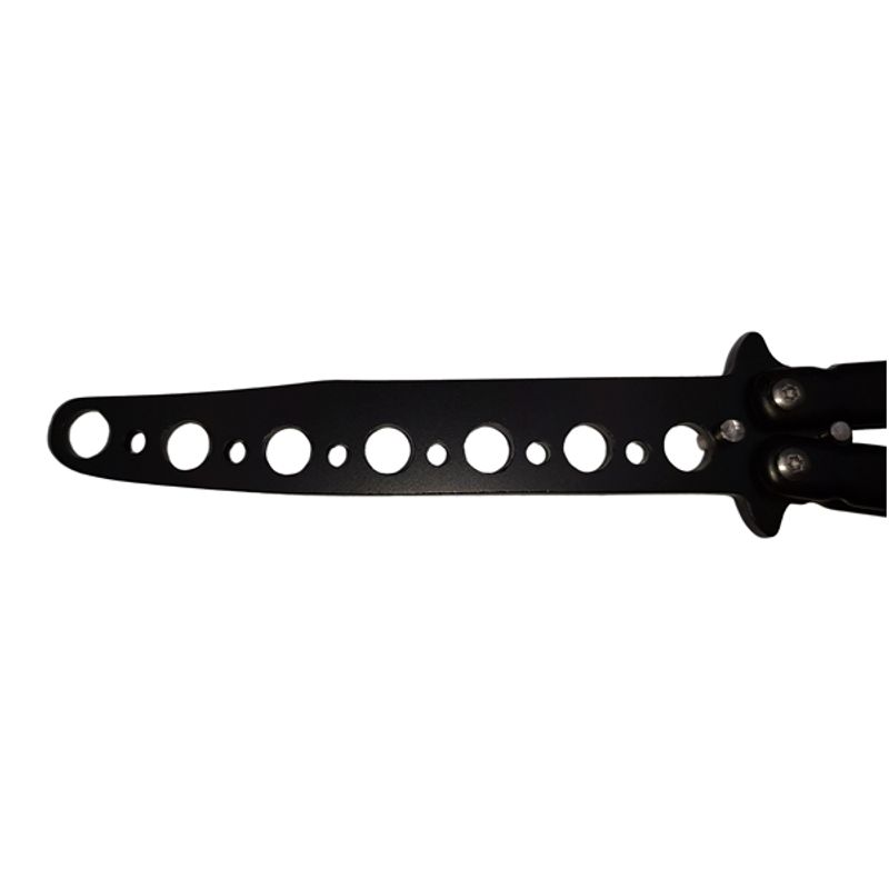 Sport si Outdoor - Camping - Cutite, bricege si accesorii - Cutite si bricege - Set doua briceaguri fluture de antrenament IdeallStore®, Black Distortion, otel inoxidabil - Infinity.ro