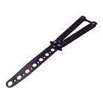 Sport si Outdoor - Camping - Cutite, bricege si accesorii - Cutite si bricege - Set doua briceaguri fluture de antrenament IdeallStore®, Black Distortion, otel inoxidabil - Infinity.ro