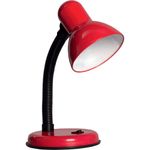 Casa si Gradina - Corpuri si surse de iluminat - Veioze si lampi - Lampi de veghe - Lampa Birou Clasic 1X60W E27, Rosu - Infinity.ro