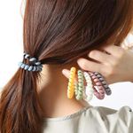 Fashion, accesorii si bijuterii - Copii - Accesorii copii - Accesorii pentru par copii - Set 25 elastice de par, Omega, Plastic, Multicolor mat - Infinity.ro