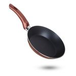 Casa si Gradina - Bucatarie si vesela - Vase pentru gatit - Tigai si seturi - Set 3 tigai cu inductie HotChef, 28cm, 24cm, 20cm, Bronz - Infinity.ro