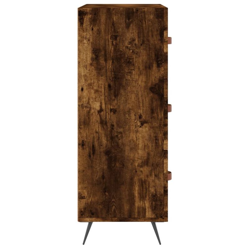 Casa si Gradina - Mobilier - Comode si corpuri - Comode - Comoda cu sertare, stejar afumat, 69,5x34x90 cm, lemn prelucrat - Infinity.ro