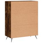 Casa si Gradina - Mobilier - Comode si corpuri - Comode - Comoda cu sertare, stejar afumat, 69,5x34x90 cm, lemn prelucrat - Infinity.ro