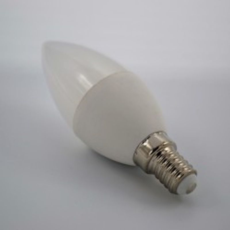 Casa si Gradina - Corpuri si surse de iluminat - Becuri si tuburi neon - Becuri - Bec led lumanare 5W C37 E14, Braytron, lumina rece - Infinity.ro