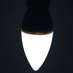 Casa si Gradina - Corpuri si surse de iluminat - Becuri si tuburi neon - Becuri - Bec led lumanare 5W C37 E14, Braytron, lumina rece - Infinity.ro