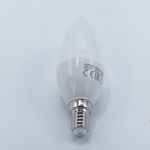 Casa si Gradina - Corpuri si surse de iluminat - Becuri si tuburi neon - Becuri - Bec led lumanare 7W (45W), E14, C37, 560lm, lumina calda (3000K), opal, Braytron - Infinity.ro
