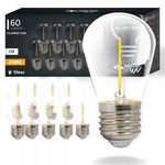 Casa si Gradina - Corpuri si surse de iluminat - Becuri si tuburi neon - Becuri - Set 10 becuri Vintage LED 1W(10W), dulie E27, lumina calda(2700 K); 160 lm, Masterled - Infinity.ro