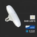 Casa si Gradina - Corpuri si surse de iluminat - Becuri si tuburi neon - Becuri - Bec UFO LED, Cip Samsung, E27, 36W(170W), 2900lm, lumina rece 6400K, alb, V-TAC - Infinity.ro