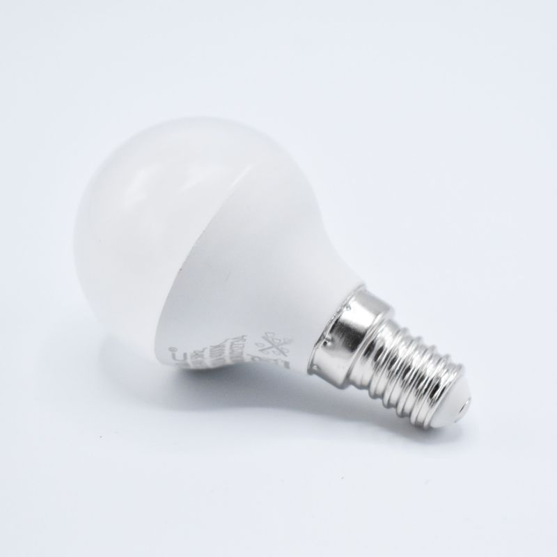 Casa si Gradina - Corpuri si surse de iluminat - Becuri si tuburi neon - Becuri - Set 6 becuri LED sferice 4.5W (40W), E14, P45, 470 lm, lumina neutra (4000K), opal, V-TAC - Infinity.ro