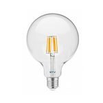 Casa si Gradina - Corpuri si surse de iluminat - Becuri si tuburi neon - Becuri - Bec led Vintage, 8W (60W), E27, G125, 800 lm, lumina calda, GTV - Infinity.ro