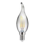Casa si Gradina - Corpuri si surse de iluminat - Becuri si tuburi neon - Becuri - Bec LED Vintage fumuriu 4W(25W), E14, 250 lm, lumina calda (2700 K), fumuriu, GTV - Infinity.ro