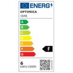 Casa si Gradina - Corpuri si surse de iluminat - Becuri si tuburi neon - Becuri - Bec LED G9 dimabil 6W (40W), 550 lm, lumina calda (2800K), clar, Optonica - Infinity.ro