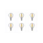 Casa si Gradina - Corpuri si surse de iluminat - Becuri si tuburi neon - Becuri - Set 6 becuri led sferice E14, 4W (35 W), 400lm, lumina calda, GTV - Infinity.ro