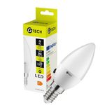 Casa si Gradina - Corpuri si surse de iluminat - Becuri si tuburi neon - Becuri - Bec led 3W (21W) GTV, lumanare, E14, 200 lm, lumina calda (3000K), clasa energetica F - Infinity.ro