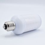 Casa si Gradina - Corpuri si surse de iluminat - Becuri si tuburi neon - Becuri - Bec LED efect flacara 5W (10W), E27, 150 lm, lumina calda (1300K), opal, Optonica - Infinity.ro