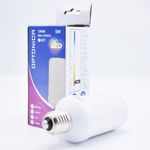 Casa si Gradina - Corpuri si surse de iluminat - Becuri si tuburi neon - Becuri - Bec LED efect flacara 5W (10W), E27, 150 lm, lumina calda (1300K), opal, Optonica - Infinity.ro