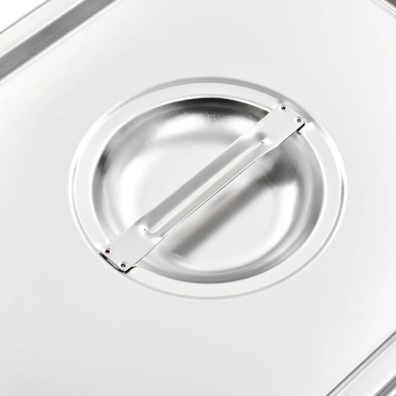 Casa si Gradina - Bucatarie si vesela - Vase pentru gatit - Tavi copt - Capace pentru tava GN 1/2, 2 buc., otel inoxidabil - Infinity.ro