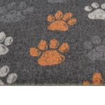 Casa si Gradina - Textile si covoare - Covoare - Covoare casa - Covor de bucatarie lavabil Paws, 60x180cm, catifea - Infinity.ro