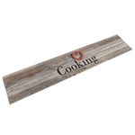 Casa si Gradina - Textile si covoare - Covoare - Covoare casa - Covor de bucatarie lavabil Cooking, gri, 60x300 cm, catifea - Infinity.ro