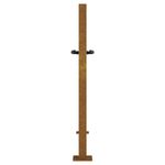 Casa si Gradina - Constructii - Usi interior, exterior si garaj - Usi garaj - Poarta pentru gradina, 105x80 cm, otel corten, dreptunghiuri - Infinity.ro