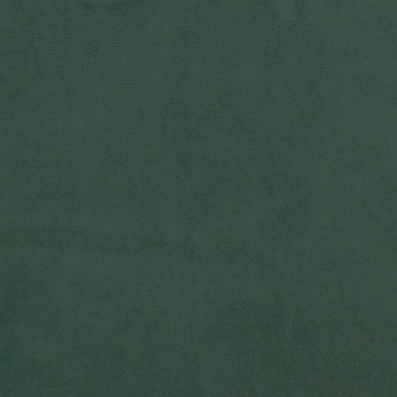 Casa si Gradina - Mobilier - Paturi si accesorii - Paturi - Cadru de pat cu tablie, verde inchis, 100x200 cm, catifea - Infinity.ro