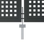 Casa si Gradina - Constructii - Usi interior, exterior si garaj - Usi garaj - Poarta pentru gradina, antracit, 400x200 cm, otel - Infinity.ro