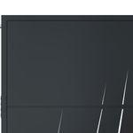 Casa si Gradina - Constructii - Usi interior, exterior si garaj - Usi garaj - Poarta pentru gradina, antracit, 105x180 cm, otel, model iarba - Infinity.ro