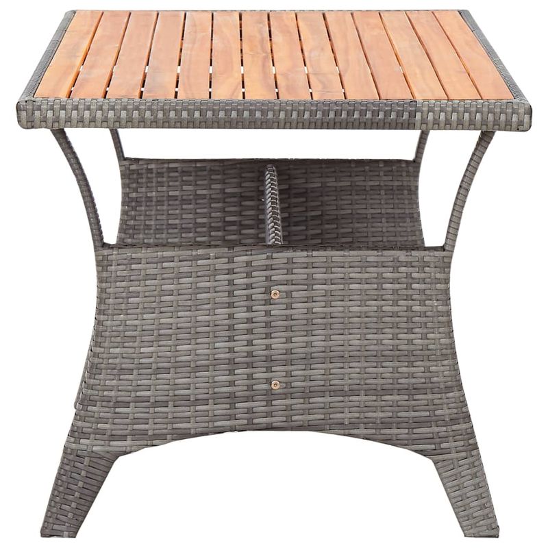 Casa si Gradina - Gradina si terasa - Mobilier exterior - Seturi mobila gradina - Set mobilier de gradina cu perne, 3 piese, gri, poliratan - Infinity.ro