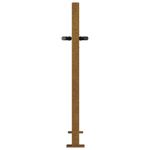 Casa si Gradina - Constructii - Usi interior, exterior si garaj - Usi garaj - Poarta pentru gradina, 105x105 cm, otel corten, model copac - Infinity.ro